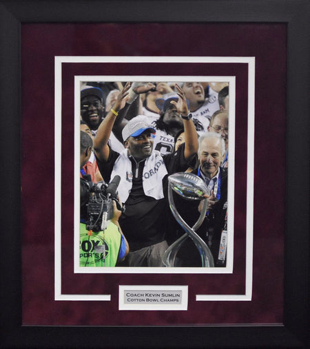 Acie Law IV Autographed Texas A&M Aggies 8x10 Framed Photograph (Shooting)