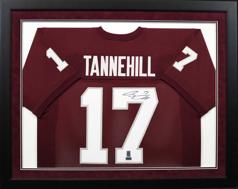 Ryan Tannehill Autographed Texas A&M 16x20 Pointing Up Photo- JSA