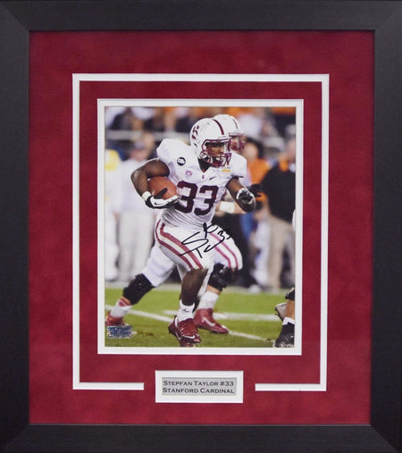 Andrew Luck Autographed Stanford Cardinal #12 Framed Jersey