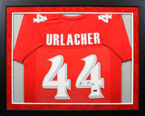 Brian Urlacher Autographed New Mexico Lobos #44 Framed Jersey