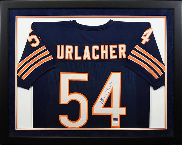 Brian Urlacher Autographed Chicago Bears #54 Framed Jersey