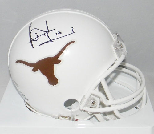 Vince Young Autographed Texas Longhorns Mini Helmet