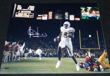 Vince Young Autographed Texas Longhorns #10 White Jersey
