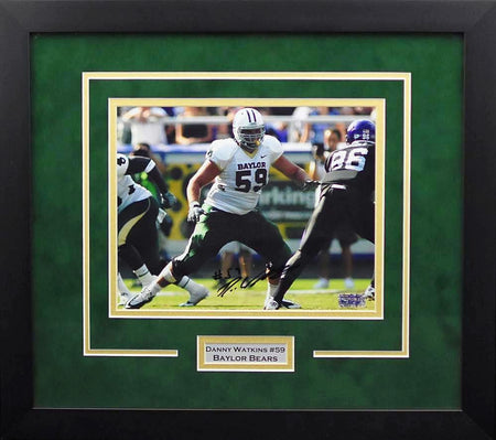 Kendall Wright Autographed Baylor Bears 16x20 Framed Photograph - Running
