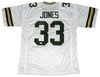 Aaron Jones Autographed Green Bay Packers #33 White Jersey