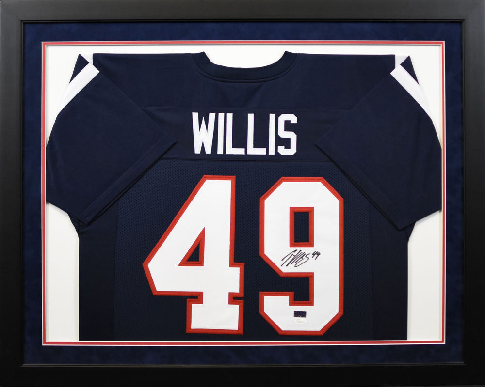 Patrick Willis Autographed Ole Miss Rebels #49 Framed Jersey – Signature  Sports Marketing