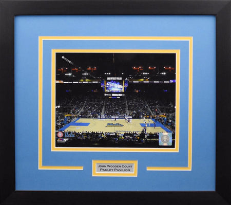 Kareem Abdul-Jabbar Autographed UCLA Bruins 8x10 Framed Photograph (vs Houston)