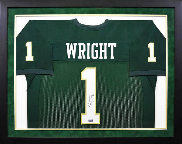 Kendall Wright Autographed Baylor Bears #1 Framed Jersey