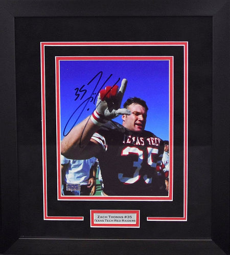 Graham Harrell Autographed Texas Tech Red Raiders #6 Framed Jersey –  Signature Sports Marketing